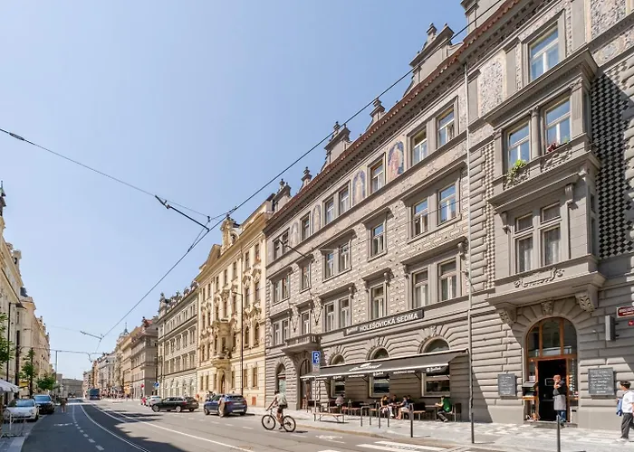 Appartamento Blueground Letná Furnished Foodie Area Prg-54 Praga